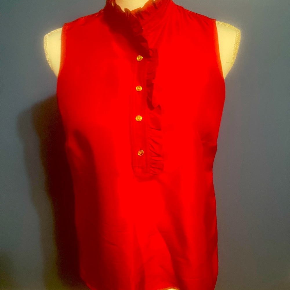 Talbots Silk Sleeveless top Size Petite S